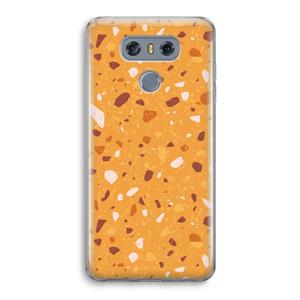 CaseCompany Terrazzo N°24: LG G6 Transparant Hoesje