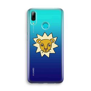 CaseCompany Kleine leeuw: Huawei P Smart (2019) Transparant Hoesje