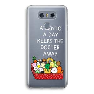 CaseCompany Bento a day: LG G6 Transparant Hoesje