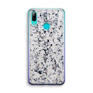 CaseCompany Gespikkelde marmer: Huawei P Smart (2019) Transparant Hoesje