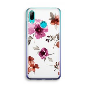 CaseCompany Geschilderde bloemen: Huawei P Smart (2019) Transparant Hoesje