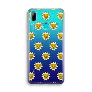 CaseCompany Leeuwenkoppen: Huawei P Smart (2019) Transparant Hoesje
