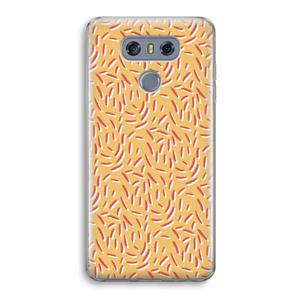 CaseCompany Camouflage: LG G6 Transparant Hoesje