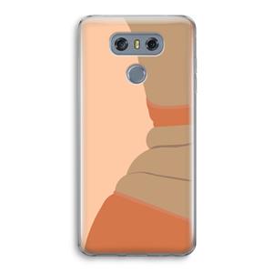 CaseCompany Bikini: LG G6 Transparant Hoesje