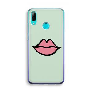CaseCompany Kusje: Huawei P Smart (2019) Transparant Hoesje