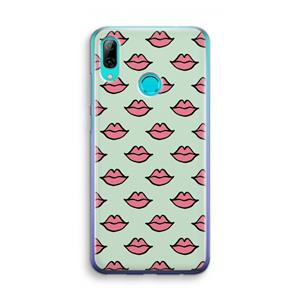 CaseCompany Lipjes: Huawei P Smart (2019) Transparant Hoesje