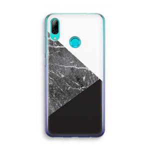 CaseCompany Combinatie marmer: Huawei P Smart (2019) Transparant Hoesje