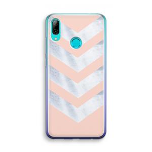 CaseCompany Marmeren pijlen: Huawei P Smart (2019) Transparant Hoesje