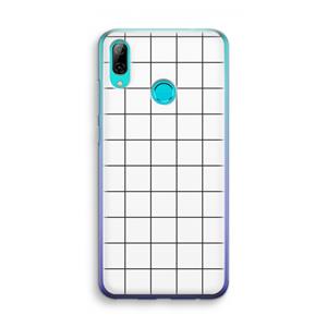 CaseCompany Rooster: Huawei P Smart (2019) Transparant Hoesje