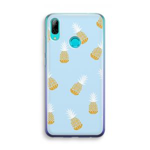 CaseCompany Ananasjes: Huawei P Smart (2019) Transparant Hoesje