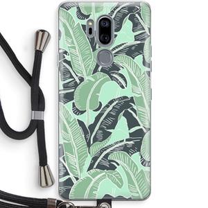 CaseCompany This Sh*t Is Bananas: LG G7 Thinq Transparant Hoesje met koord