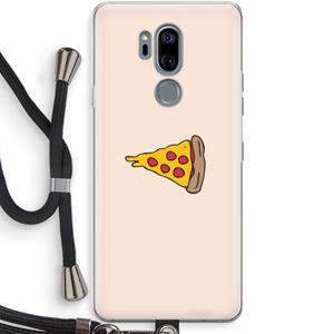 CaseCompany You Complete Me #1: LG G7 Thinq Transparant Hoesje met koord