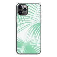 CaseCompany Palmbladeren: iPhone 11 Pro Transparant Hoesje