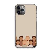 CaseCompany Girls girls girls: iPhone 11 Pro Max Transparant Hoesje