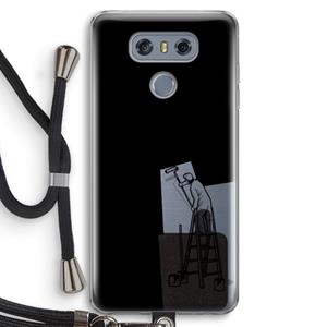 CaseCompany Musketon Painter: LG G6 Transparant Hoesje met koord