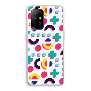 CaseCompany 8-bit N°2: Oppo A94 5G Transparant Hoesje