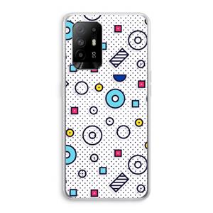 CaseCompany 8-bit N°9: Oppo A94 5G Transparant Hoesje