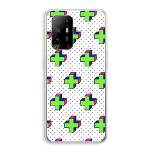 CaseCompany 8-bit N°10: Oppo A94 5G Transparant Hoesje