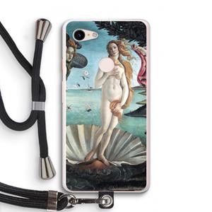 CaseCompany Birth Of Venus: Pixel 3 XL Transparant Hoesje met koord