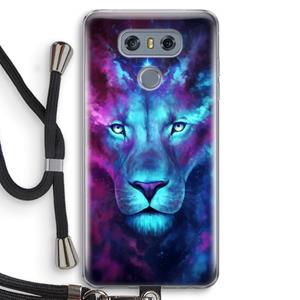 CaseCompany Firstborn: LG G6 Transparant Hoesje met koord