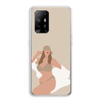 CaseCompany One of a kind: Oppo A94 5G Transparant Hoesje