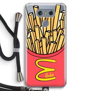 CaseCompany McElodie: LG G6 Transparant Hoesje met koord