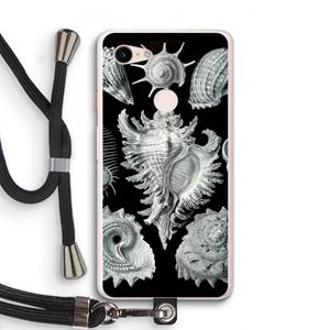 CaseCompany Haeckel Prosobranchia: Pixel 3 XL Transparant Hoesje met koord