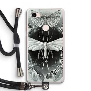 CaseCompany Haeckel Tineida: Pixel 3 XL Transparant Hoesje met koord