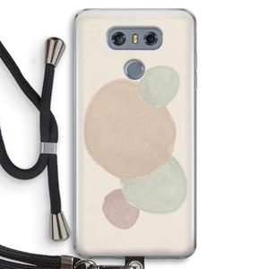 CaseCompany Geo #9: LG G6 Transparant Hoesje met koord