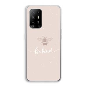 CaseCompany Be(e) kind: Oppo A94 5G Transparant Hoesje