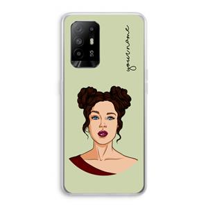 CaseCompany Pop-Art Creator: Oppo A94 5G Transparant Hoesje