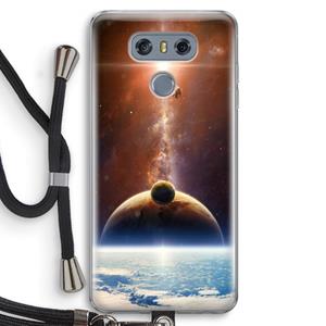 CaseCompany Omicron 2019: LG G6 Transparant Hoesje met koord
