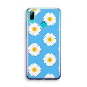 CaseCompany Margrietjes: Huawei P Smart (2019) Transparant Hoesje