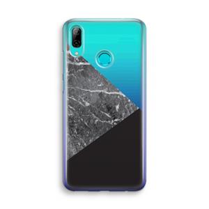 CaseCompany Combinatie marmer: Huawei P Smart (2019) Transparant Hoesje