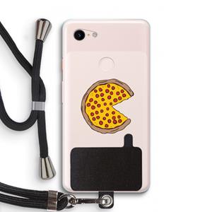 CaseCompany You Complete Me #2: Pixel 3 XL Transparant Hoesje met koord