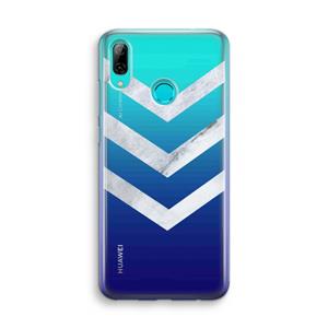 CaseCompany Marmeren pijlen: Huawei P Smart (2019) Transparant Hoesje