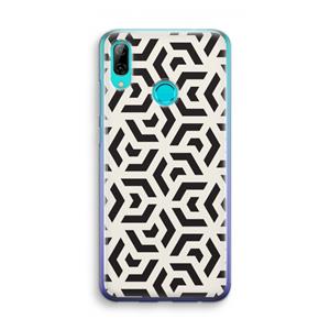 CaseCompany Crazy pattern: Huawei P Smart (2019) Transparant Hoesje