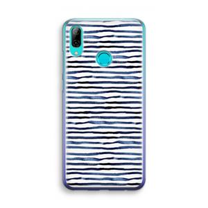 CaseCompany Verrassende lijnen: Huawei P Smart (2019) Transparant Hoesje