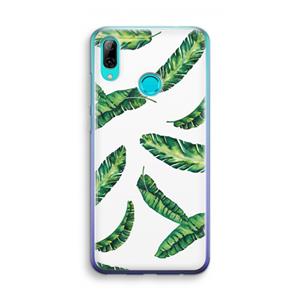 CaseCompany Lange bladeren: Huawei P Smart (2019) Transparant Hoesje
