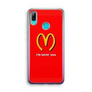 CaseCompany I'm lovin' you: Huawei P Smart (2019) Transparant Hoesje