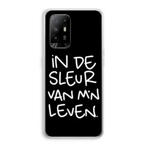 CaseCompany De Sleur: Oppo A94 5G Transparant Hoesje