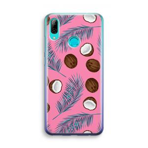 CaseCompany Kokosnoot roze: Huawei P Smart (2019) Transparant Hoesje