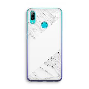 CaseCompany Biggest stripe: Huawei P Smart (2019) Transparant Hoesje