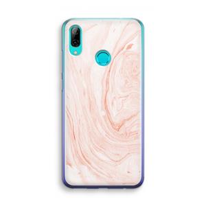 CaseCompany Peach bath: Huawei P Smart (2019) Transparant Hoesje