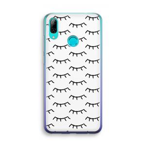 CaseCompany Wimpers: Huawei P Smart (2019) Transparant Hoesje
