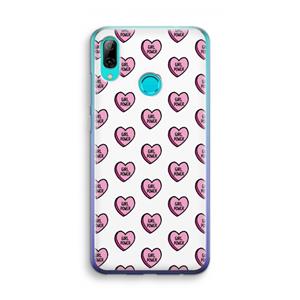 CaseCompany GIRL POWER: Huawei P Smart (2019) Transparant Hoesje