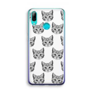 CaseCompany Kitten: Huawei P Smart (2019) Transparant Hoesje