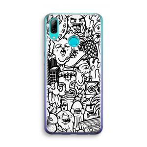 CaseCompany Vexx Mixtape #2: Huawei P Smart (2019) Transparant Hoesje