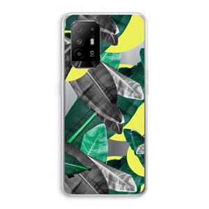 CaseCompany Fantasie jungle: Oppo A94 5G Transparant Hoesje