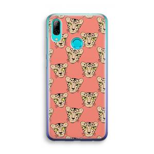 CaseCompany Tijger: Huawei P Smart (2019) Transparant Hoesje